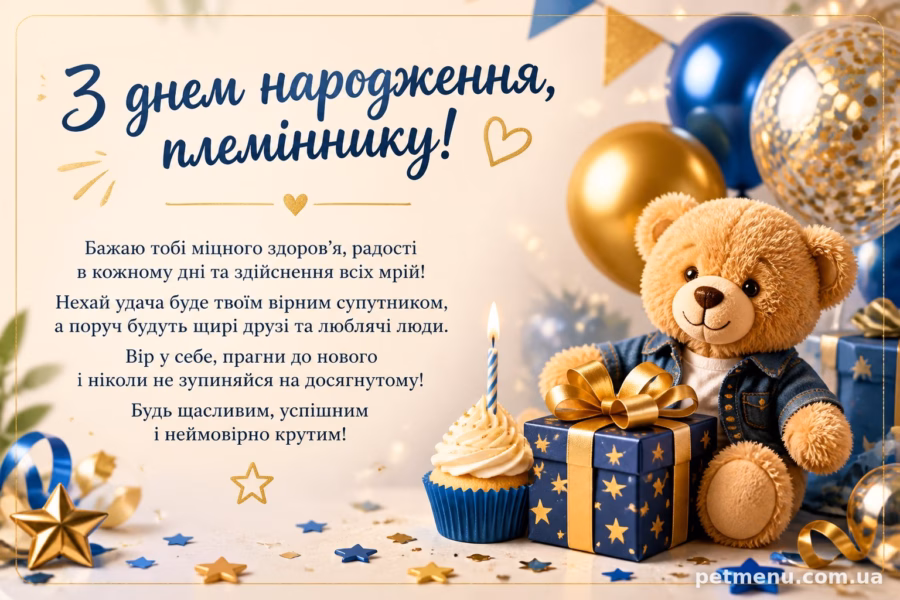Для маленького племінника